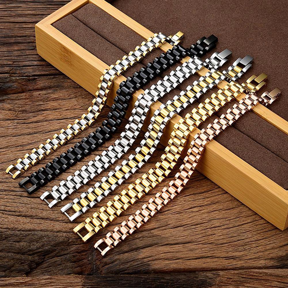 Hip Hop Bracelet Vintage Wristband Bracelet For Men - soufeelmy