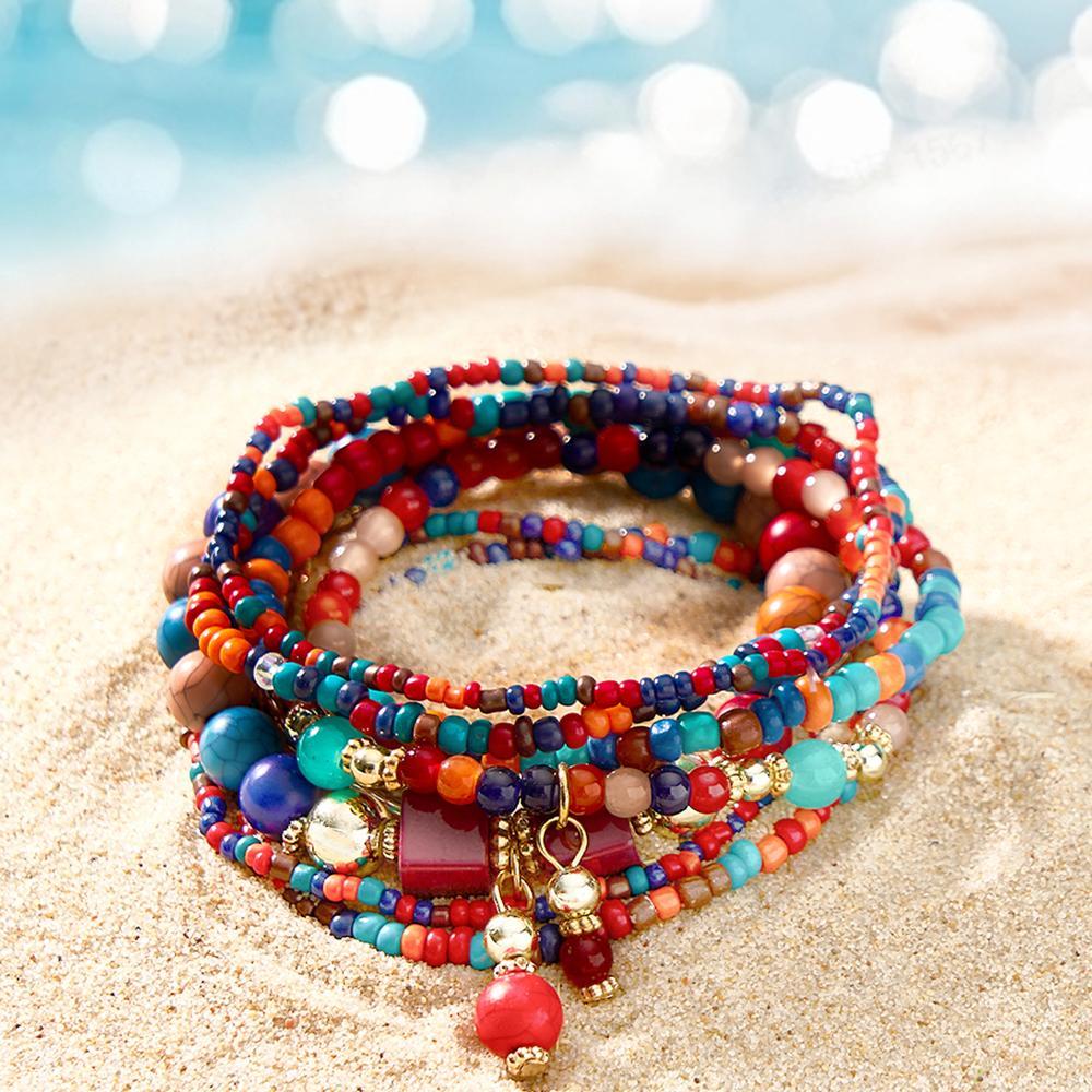 Unique Stacking Bracelets Bohemia Fashion Gifts for Girl - soufeelmy