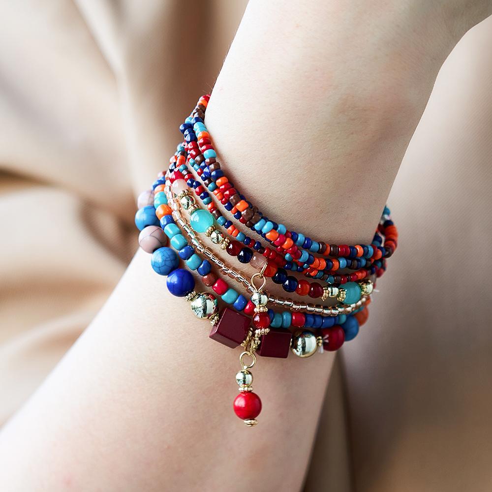 Unique Stacking Bracelets Bohemia Fashion Gifts for Girl - soufeelmy