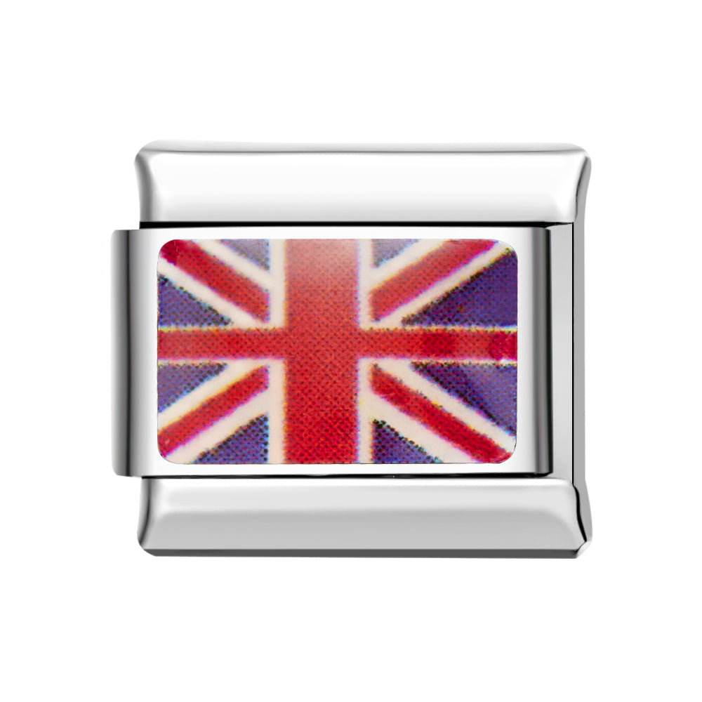 England Italian Charm For Italian Charm Bracelets Composable Link - soufeelmy