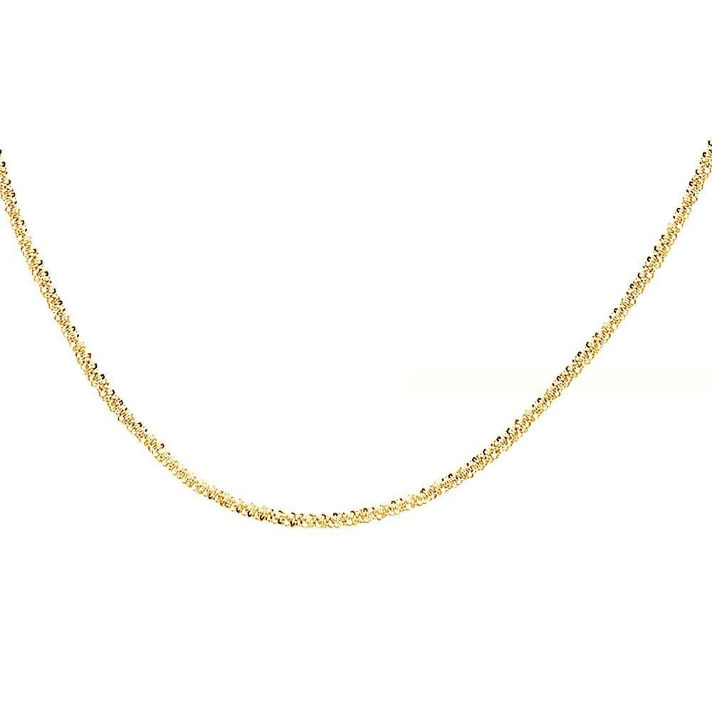 Gold classic Necklace Minimalist Chain Dainty and Thin Necklace Gold - soufeelmy