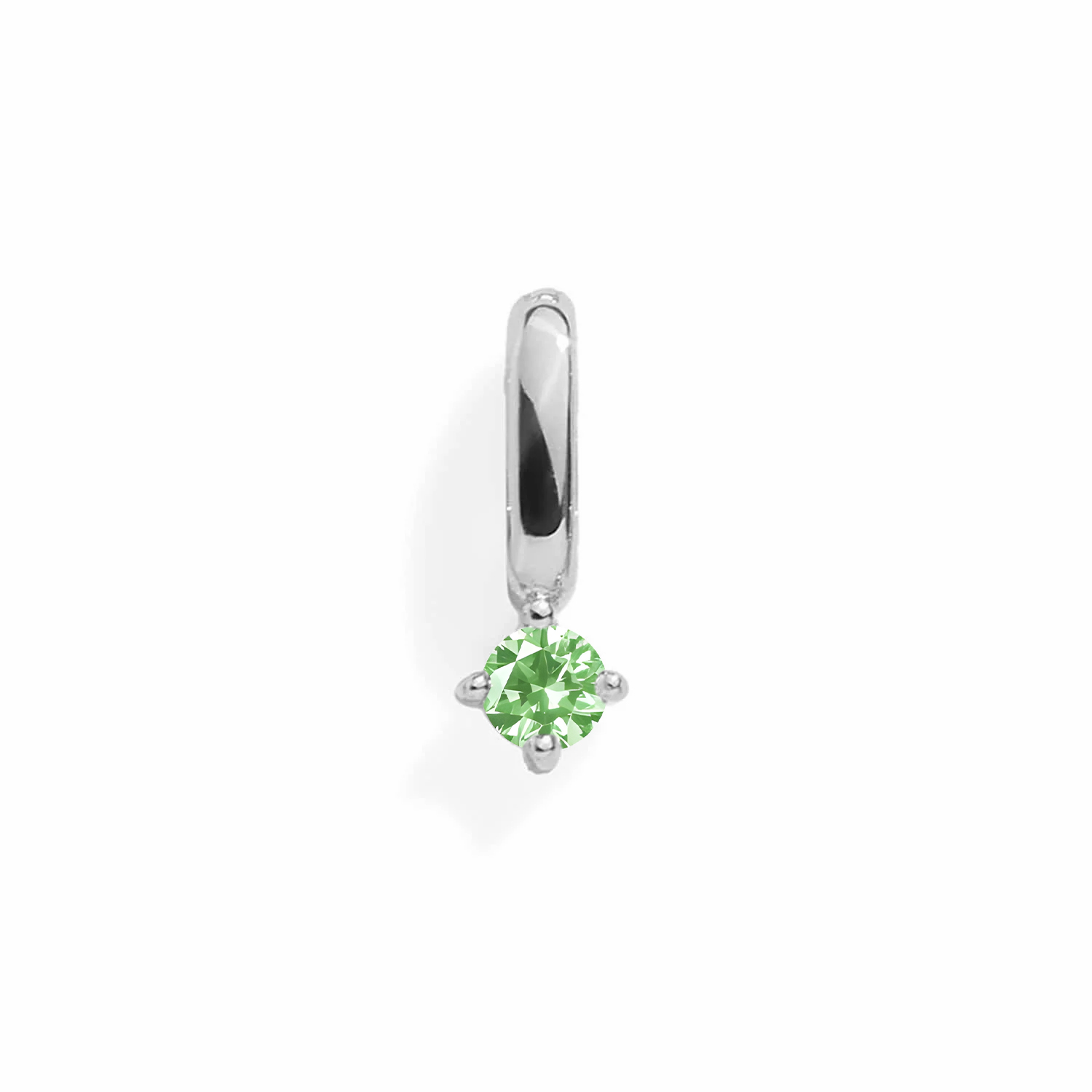 PERIDOT CHARM - SILVER - soufeelmy