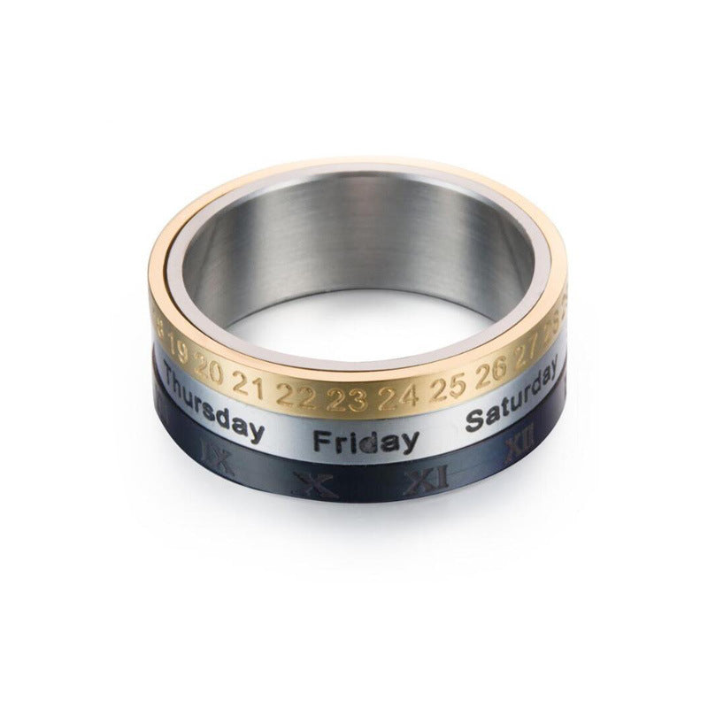 Anxiety Ring Relief Decompression Ring Creative Gift Fit for Women Men - soufeelmy