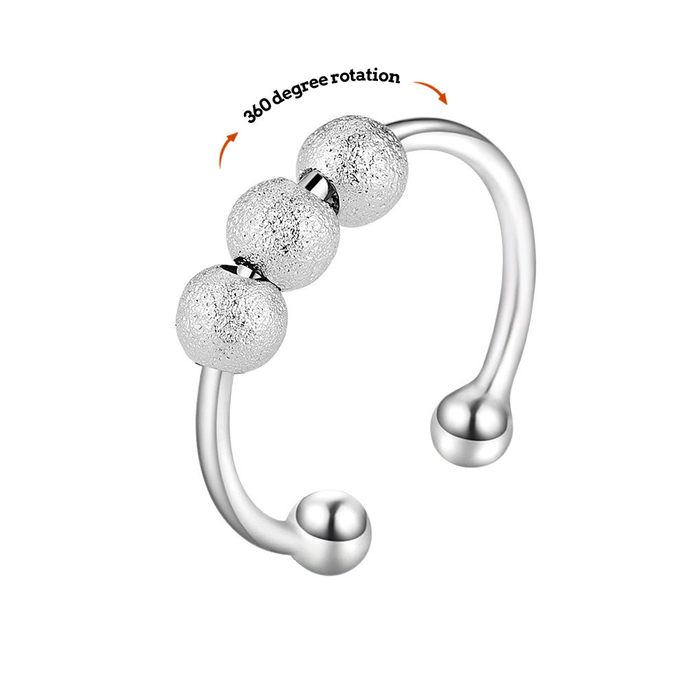 Anxiety Ring Anxiety Adjustable Relief Decompression Ring Jewelry Gift - soufeelmy