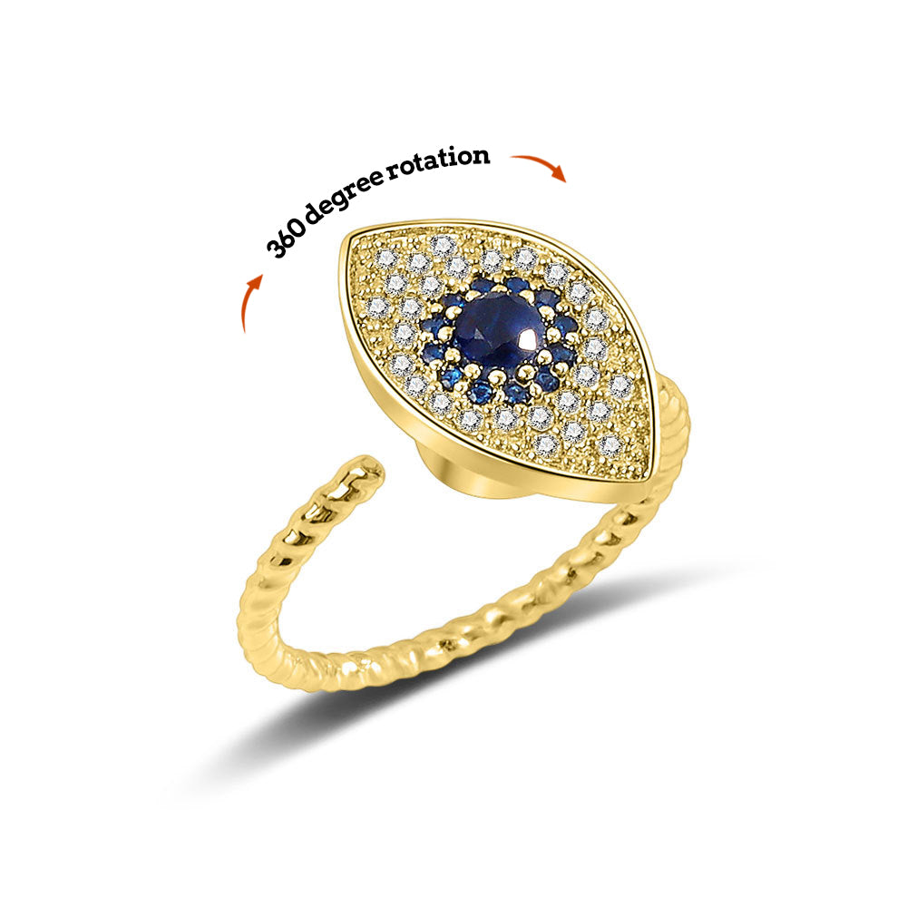 Anxiety Ring Decompression Ring Anti-Anxiety Relief Adjustable Ring Jewelry Gift - soufeelmy