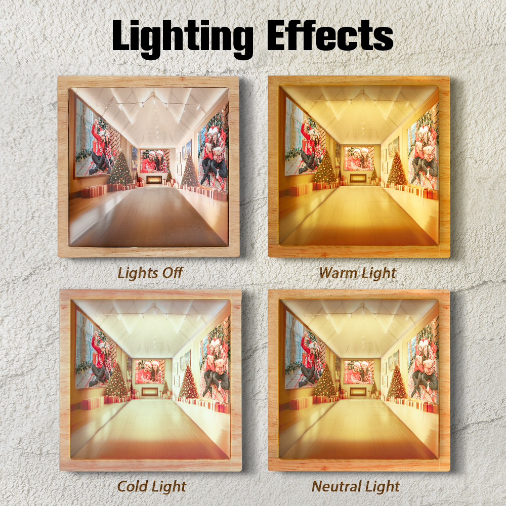 3D Nude Eye Vision Night Light Custom Your Photos Magic Frame Transforms From 2D to 3D Light Christmas Gift - soufeelmy