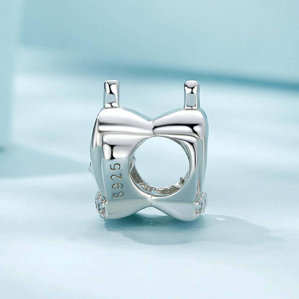 diamond crown charm 925 sterling silver xs1972