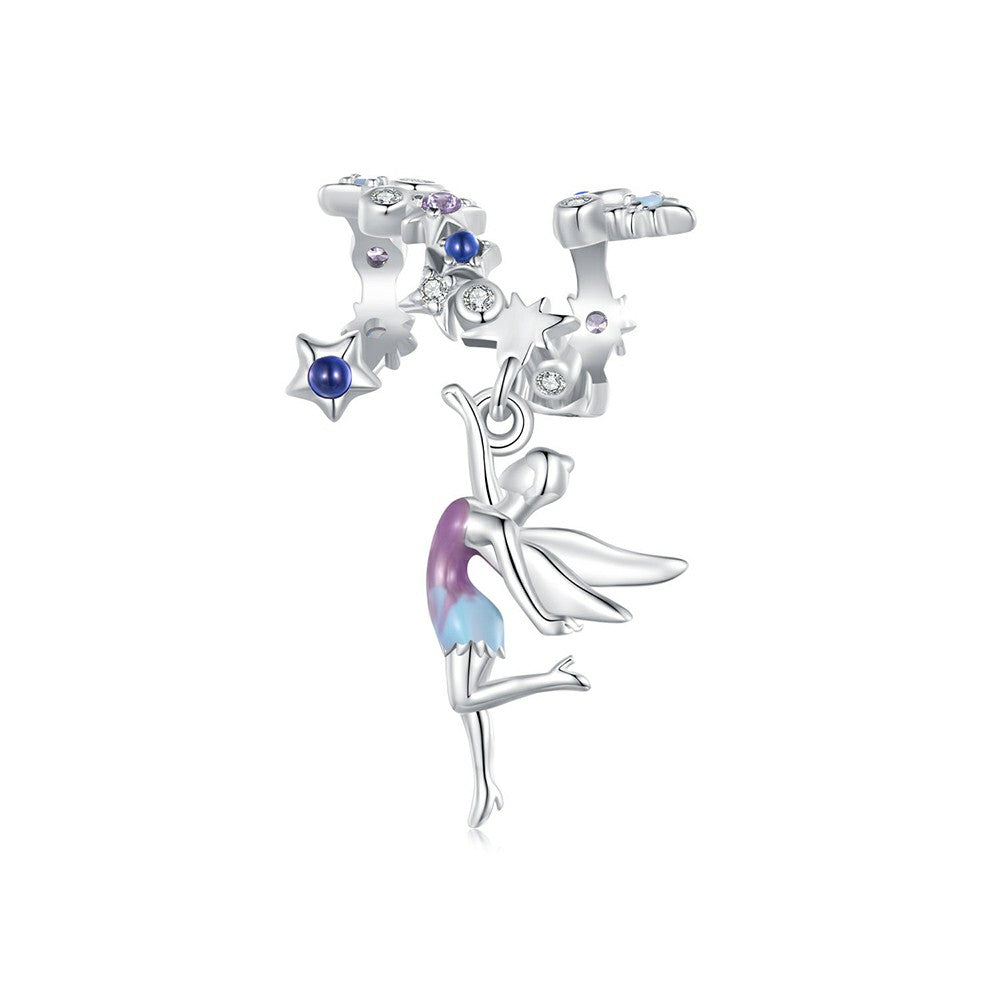 day and night elf charm 925 sterling silver xs1976