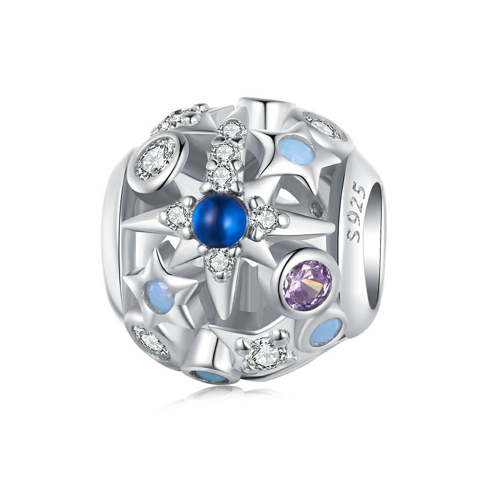stars day and night charm 925 sterling silver xs1978