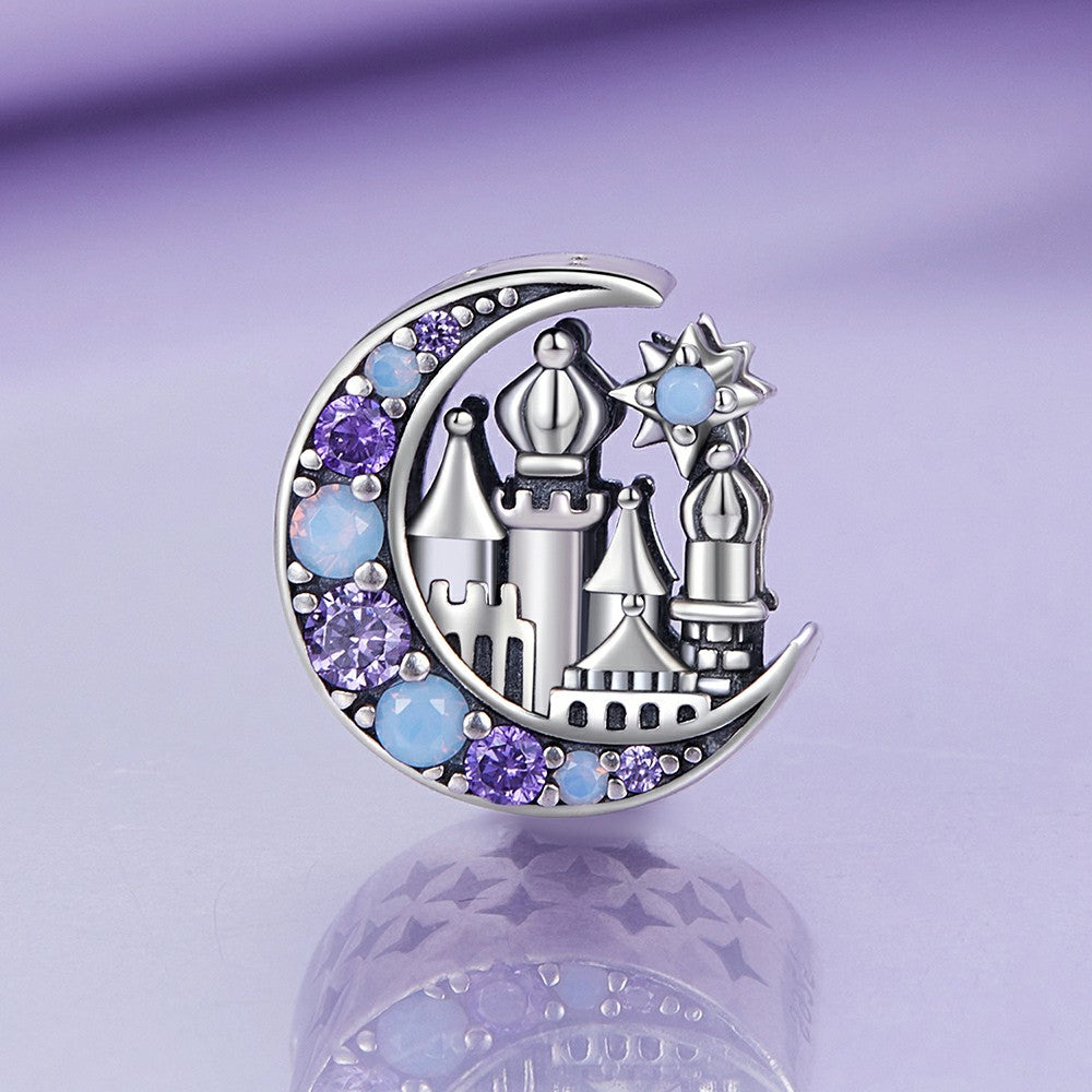 moonlight castle charm 925 sterling silver xs2032