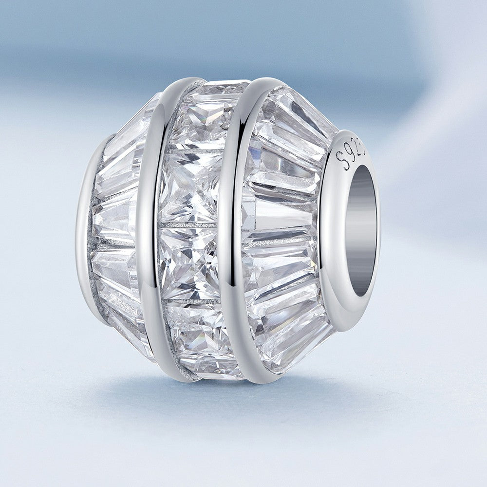 lucky little waist white zircon charm 925 sterling silver xs2069