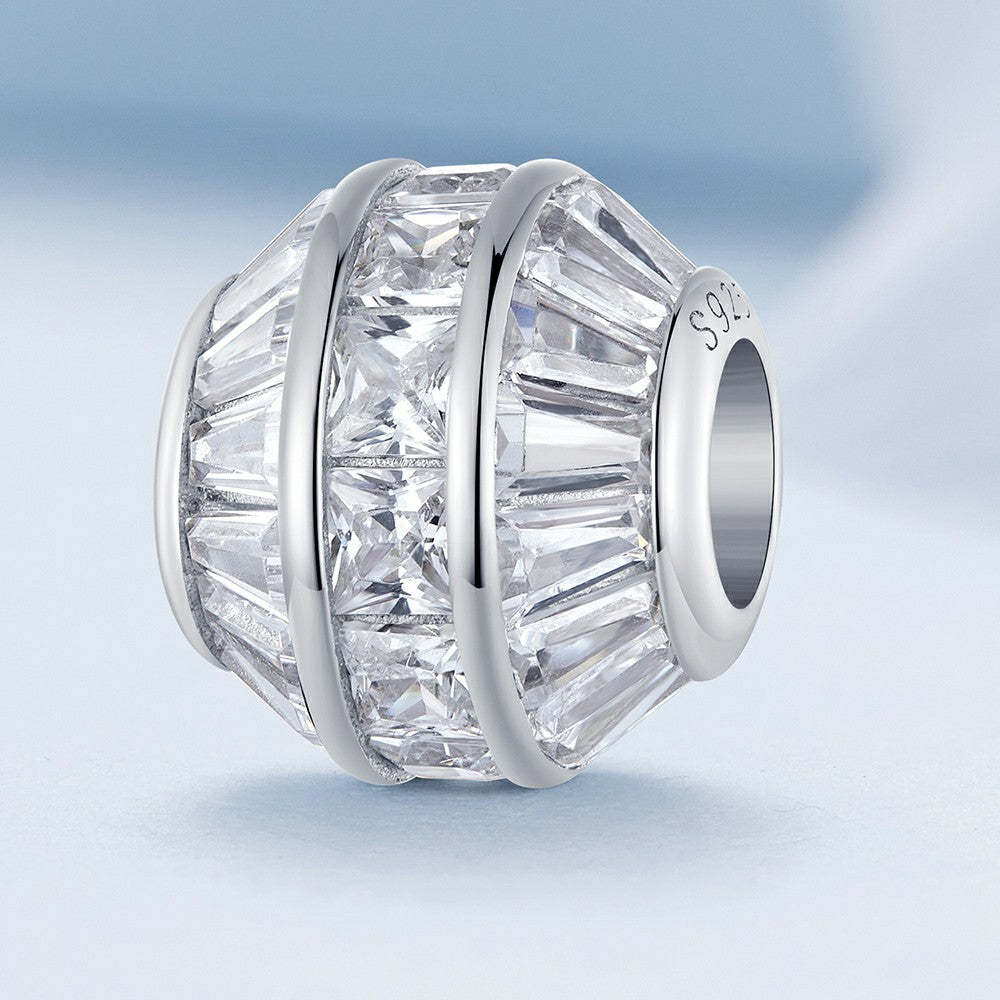 lucky little waist white zircon charm 925 sterling silver xs2069