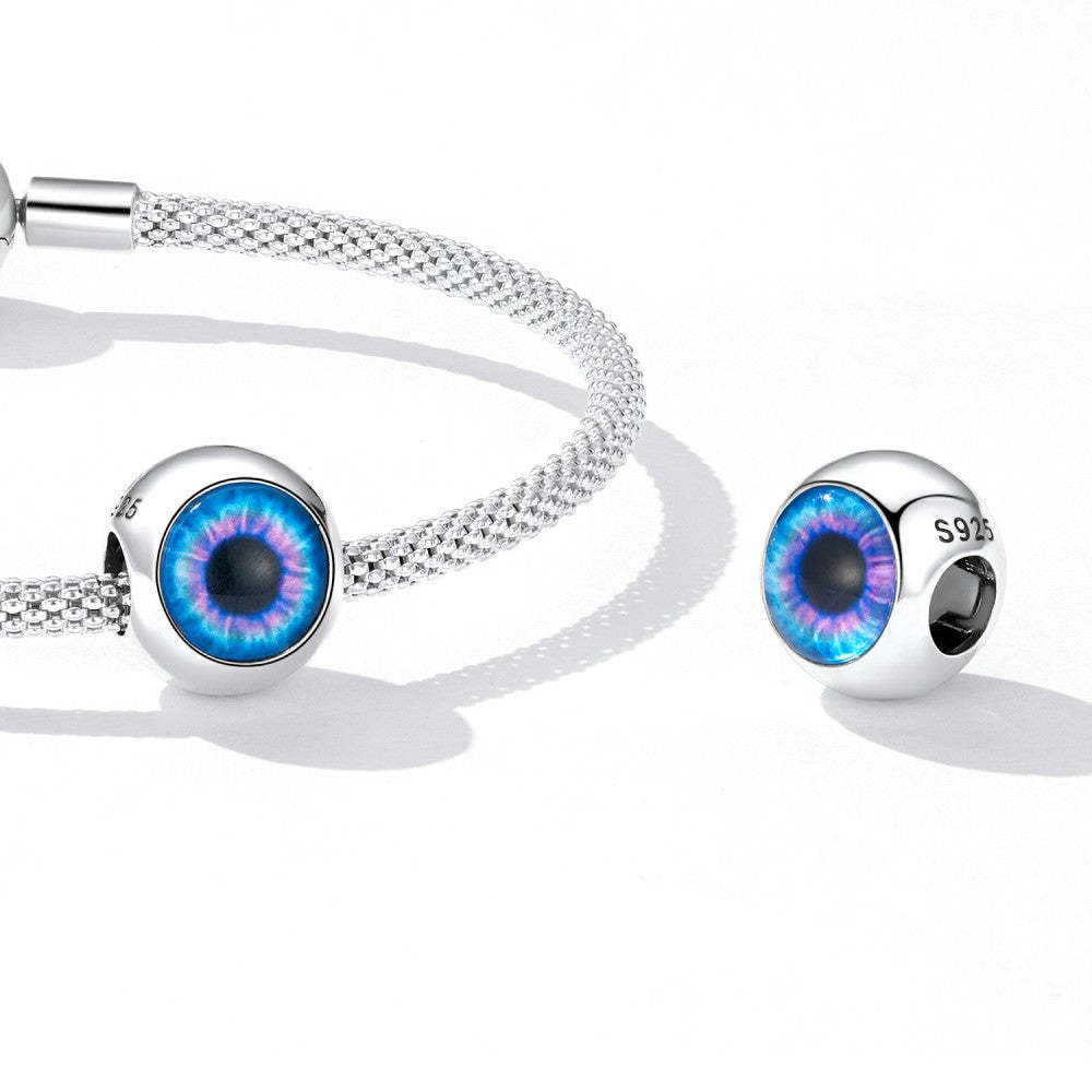 weird eyes charm 925 sterling silver xs2228