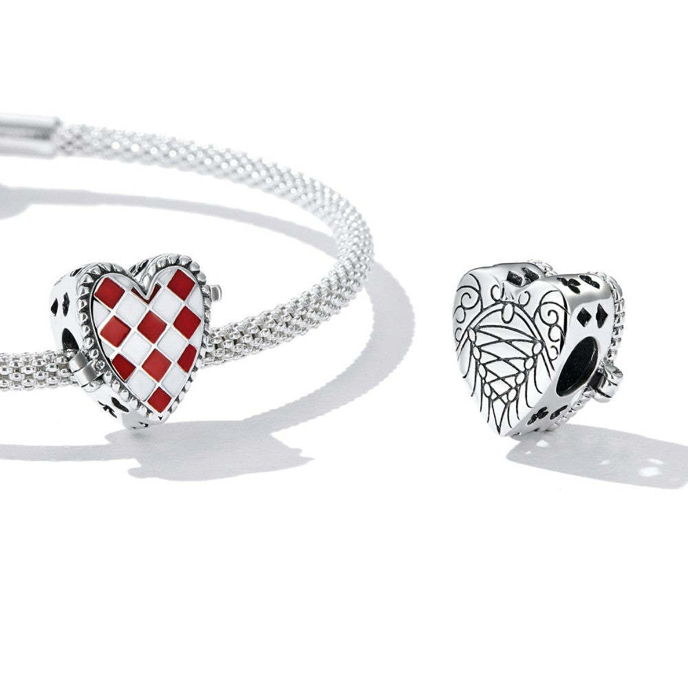 love clock charm 925 sterling silver xs2235