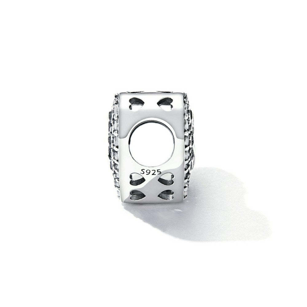 strap heart charm 925 sterling silver happy valentines day xs2244