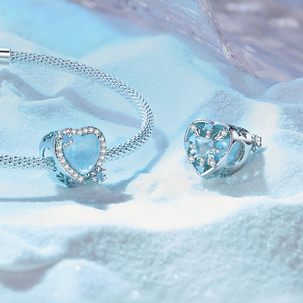 Love Ice and Snow Charm Silver Christmas Gifts - soufeelmy