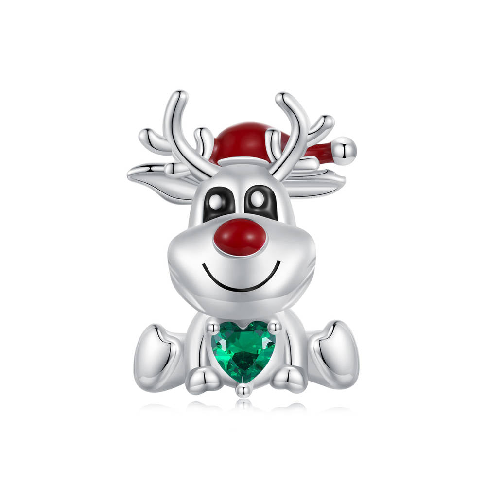 Christmas Elk Charm Silver Christmas Gifts - soufeelmy