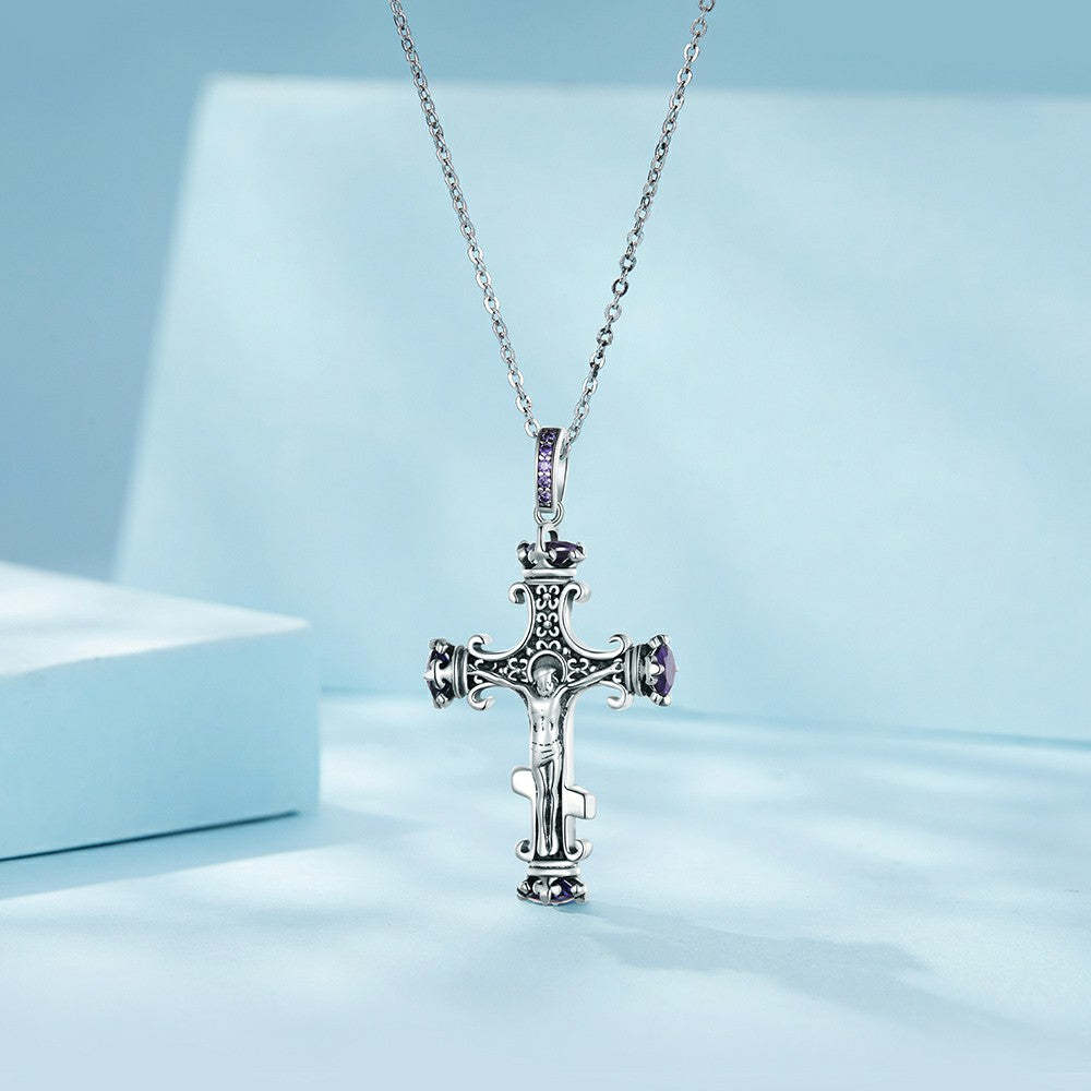 cross dangle charm 925 sterling silver yb2277