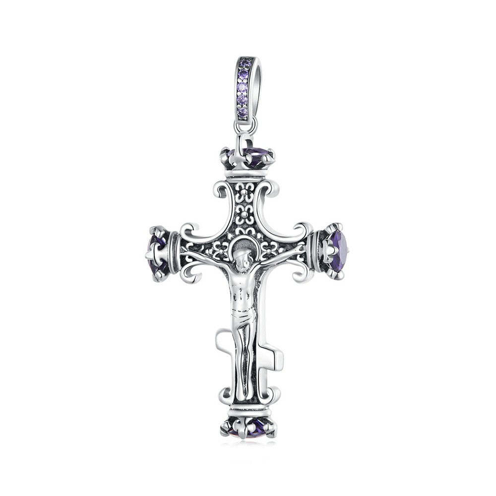 cross dangle charm 925 sterling silver yb2277