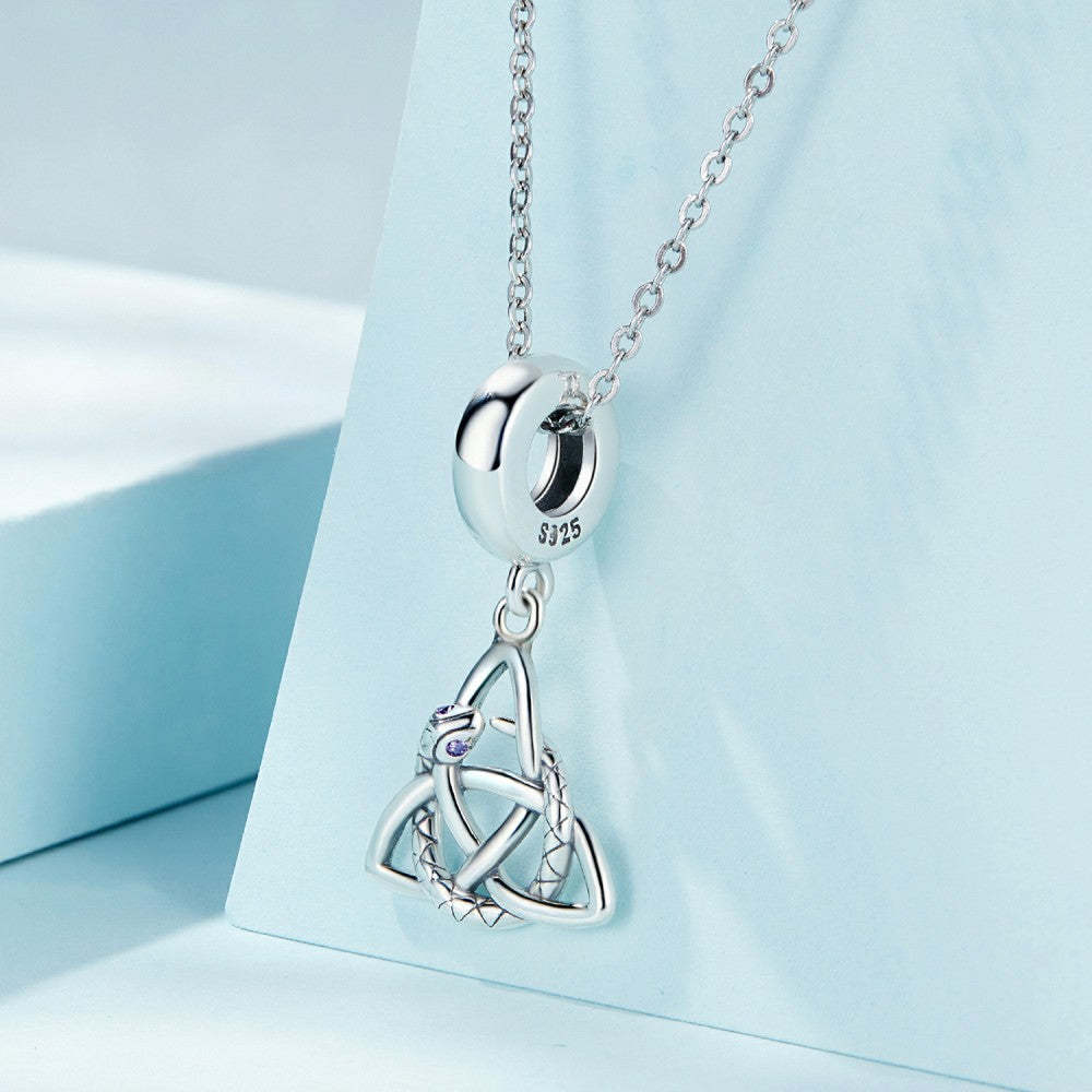 celtic symbol dangle charm 925 sterling silver yb2443