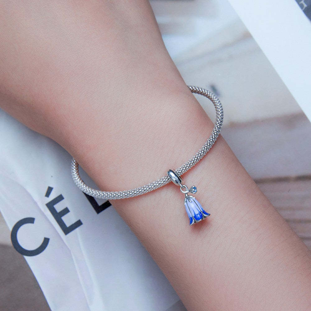 bluebell dangle charm 925 sterling silver yb2451