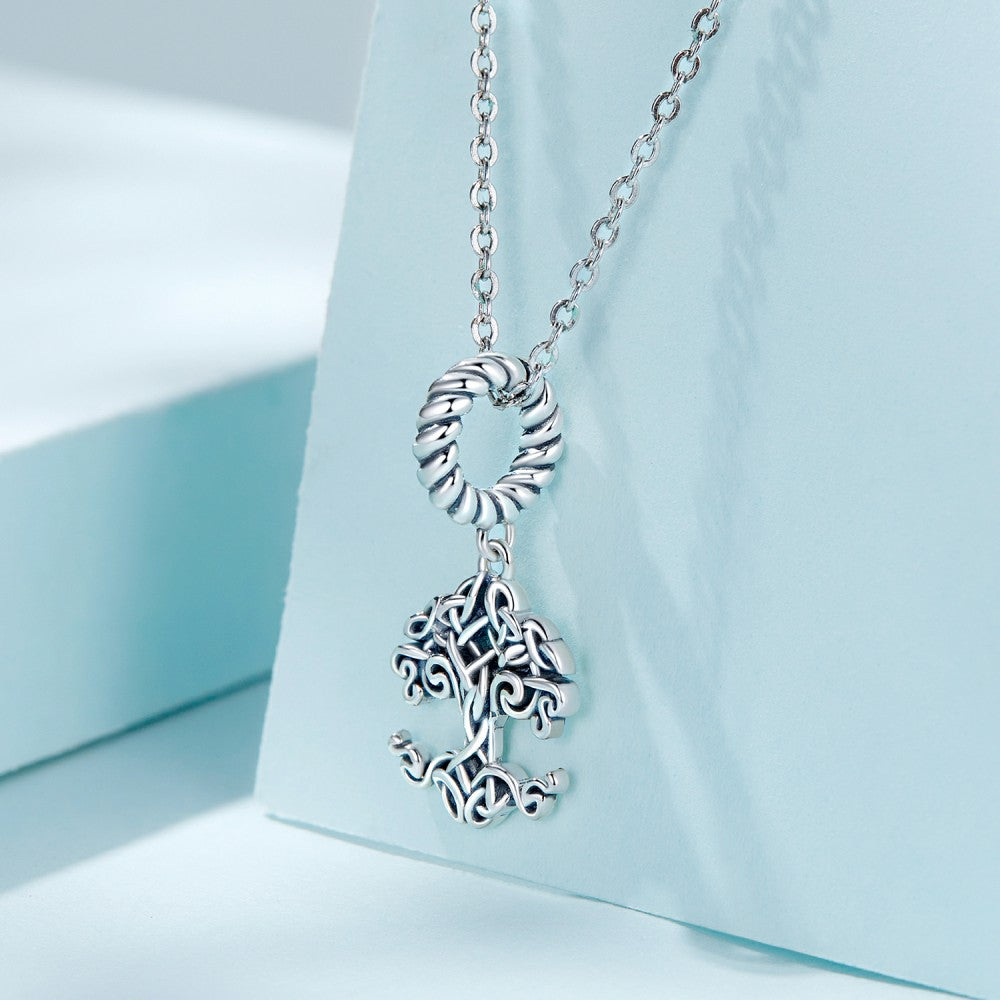 tree of life dangle charm 925 sterling silver yb2466