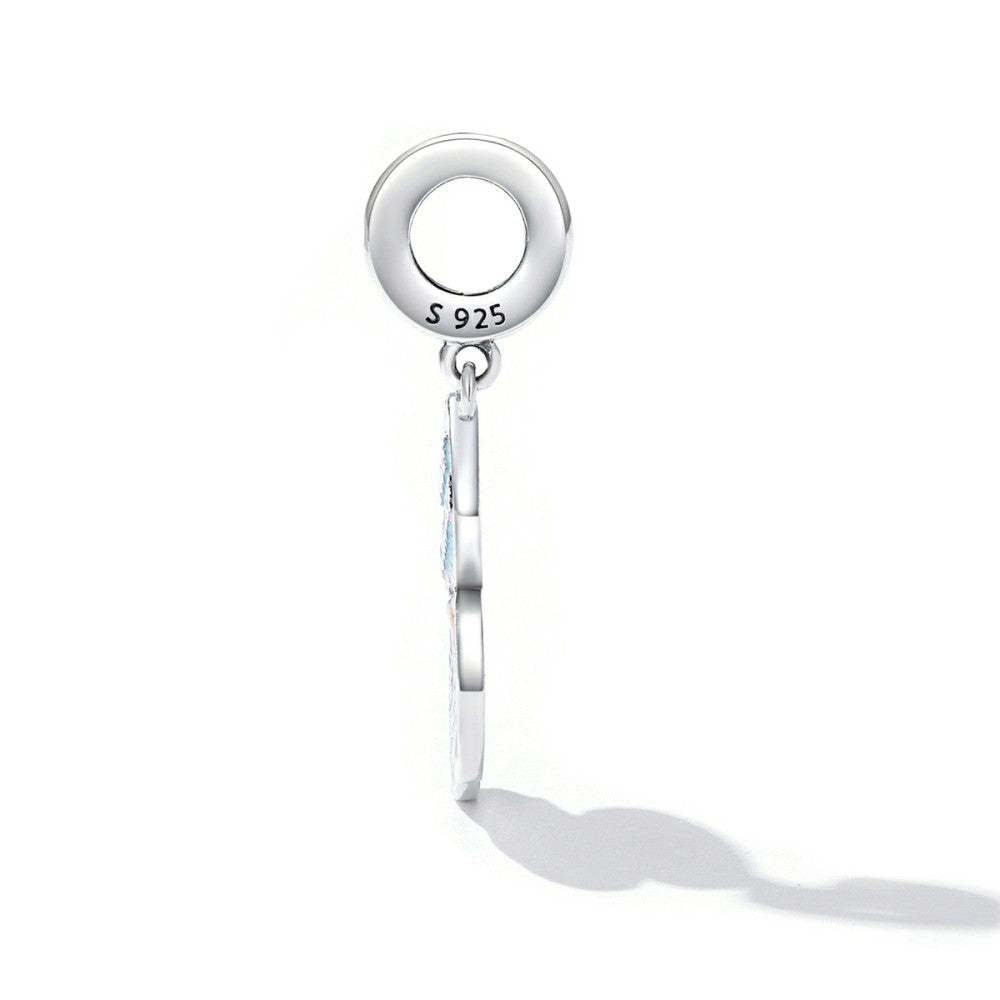 love yourself makeup dangle charm 925 sterling silver yb2539