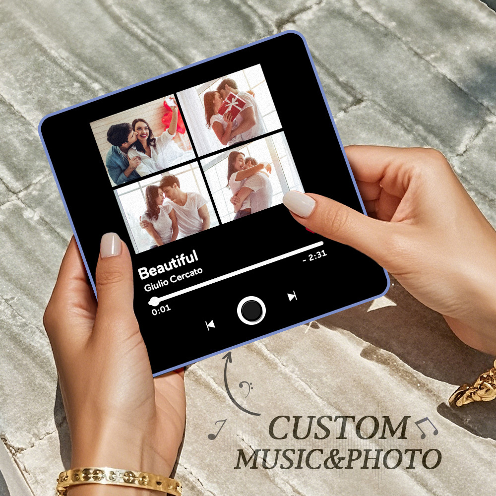 Customized Album Fridge Magnet Personalised Music Fridge Magnet Can Play Songs and Adjust Volume