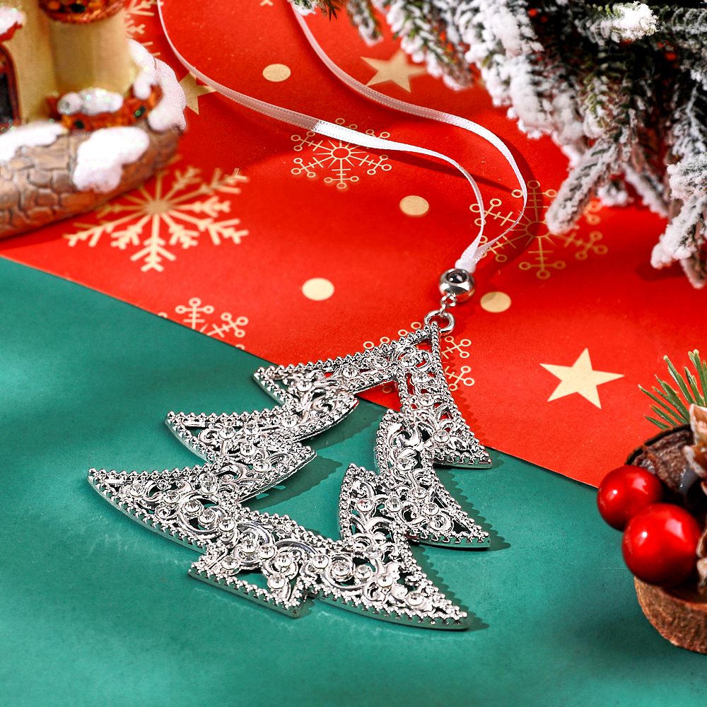 Personalized Christmas Projection Ornaments Elk Shape for Christmas Tree Custom Photo Ornaments Christmas Gifts For Family For Lover - soufeelmy