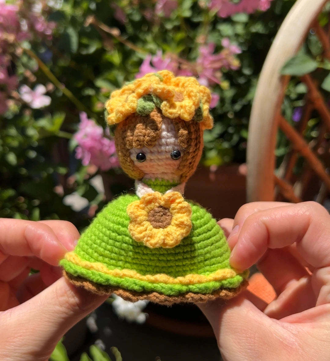 Hand-Woven Knitted Doll Bouquet Creative Gift Best Gifts For Her - soufeelmy