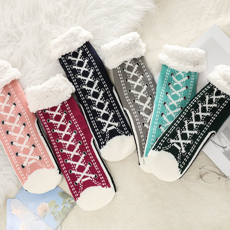 Ultra-thick Slipper Home Socks Warm Socks Gift Multiple Colors - soufeelmy