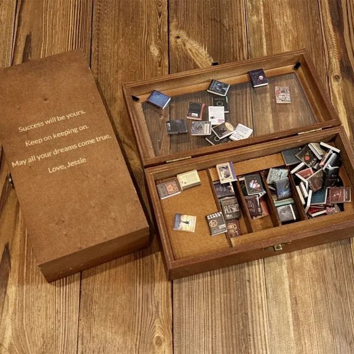 Edition Anxiety Bookcase Book Lover Gift Miniature Bookcase Study Decoration Best Friend Gift Booktok Library - soufeelmy