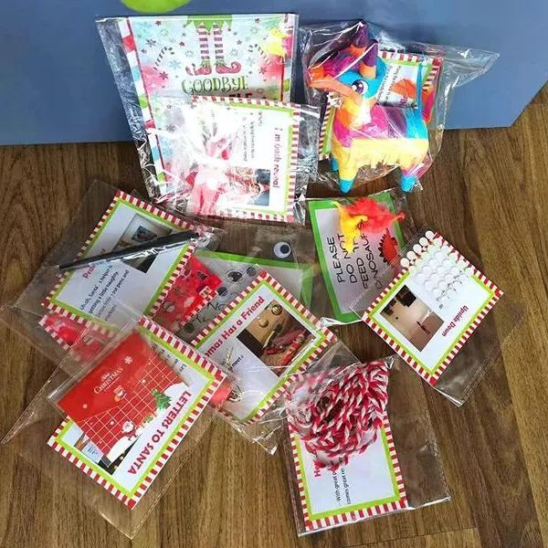 2024 Elf Kit 24 Days Of Christmas Elf Kits For Christmas Elf On The Shelf 24 Day Kits Christmas Activities Christmas Countdown Gift Set - soufeelmy