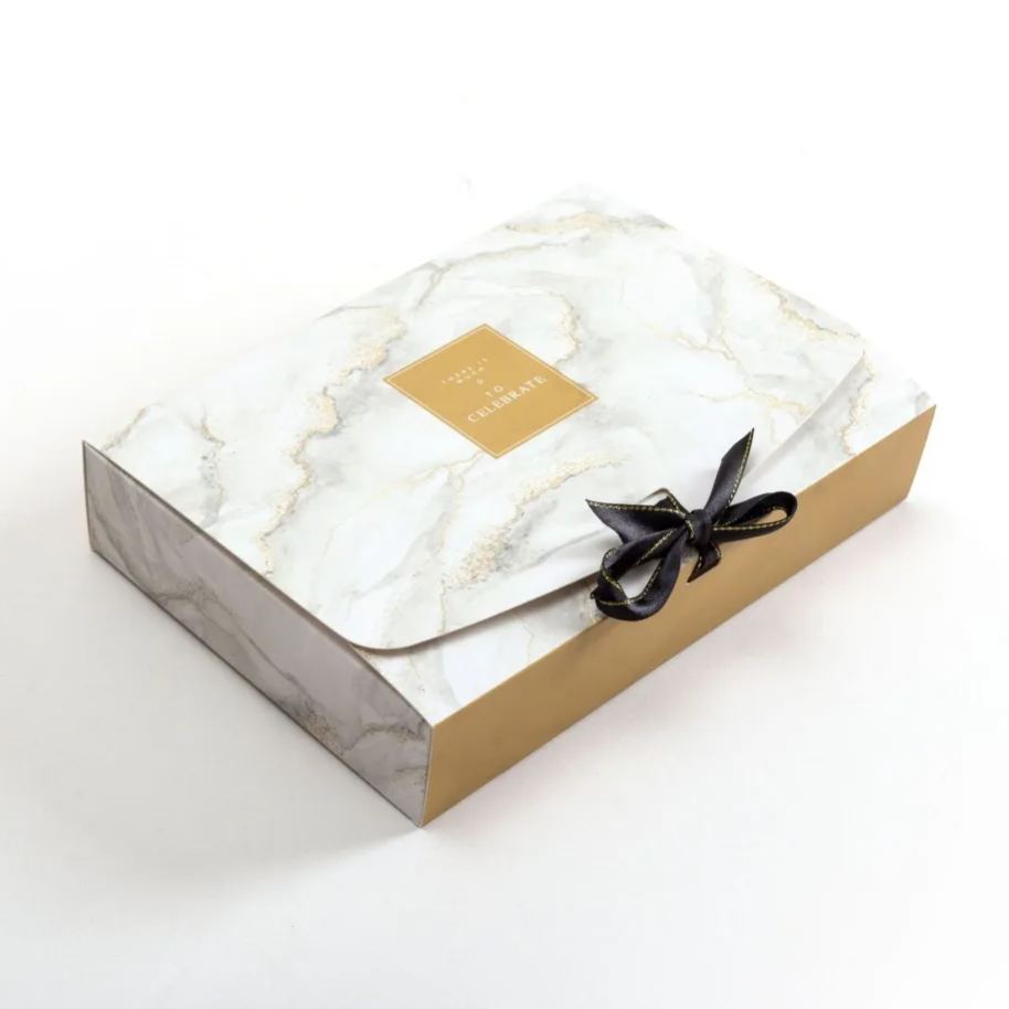 White Marble Pattern Gift Box 18*12*5cm - soufeelmy