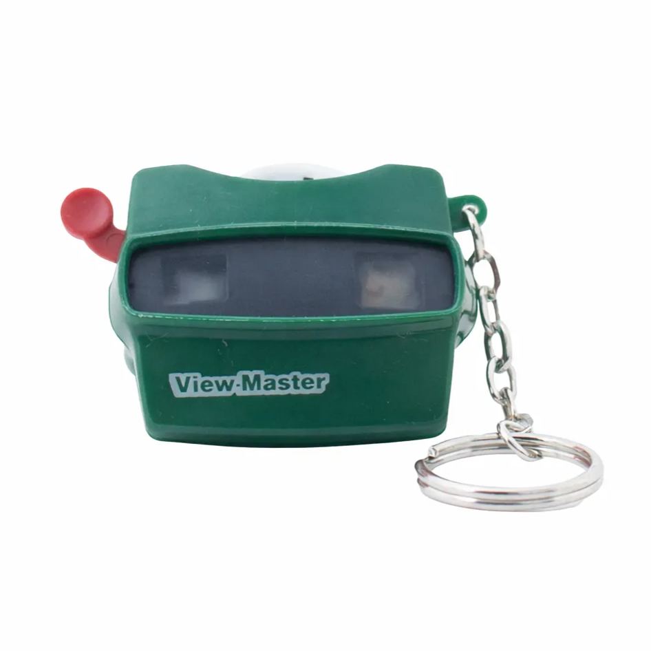 Custom Mini 3D Viewfinder and Reel Keychain Personalized Christmas Gifts Photo Viewer Ornament with Your Own Photos - soufeelmy