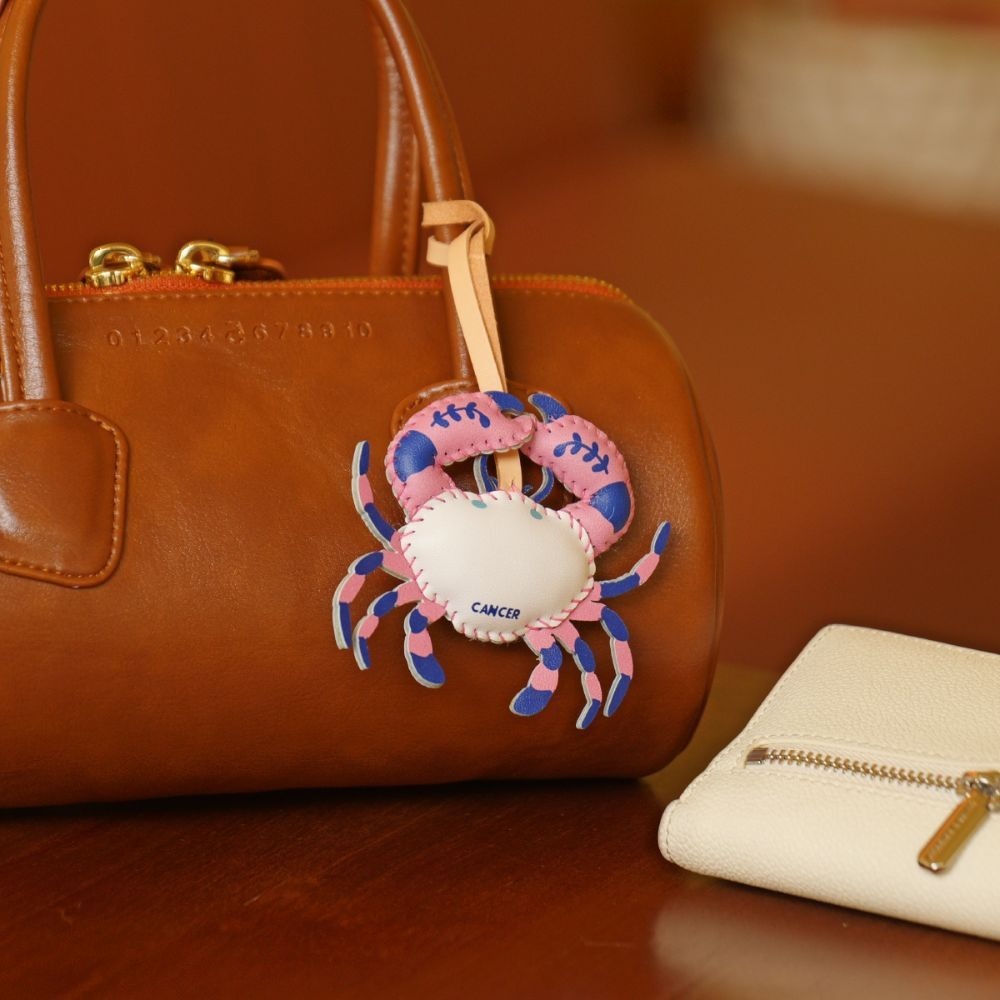 Zodiac Signs Bag Charm, Unique Bag Charm, Key Chain, Handmade Bag Charm, Keychain Gift, Handbag Charm, Unique Gift, Handcrafted Charm - soufeelmy
