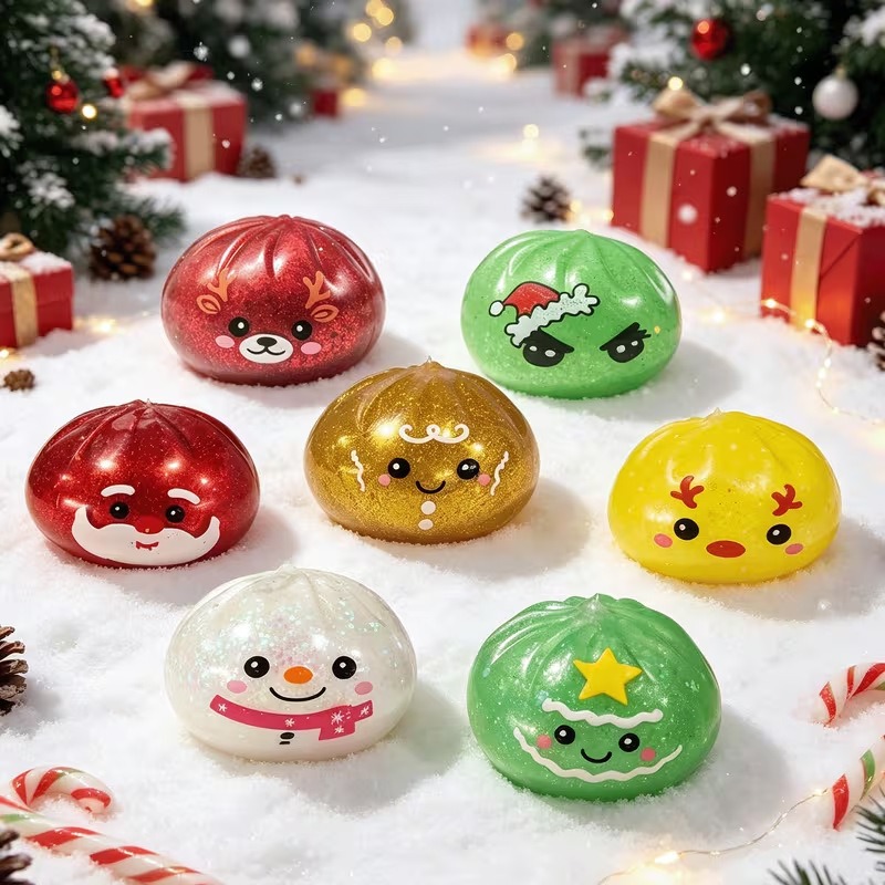 Christmas Slow Rising Squishy – Cute Stress Relief Toy & Fun Holiday Gift - soufeelmy