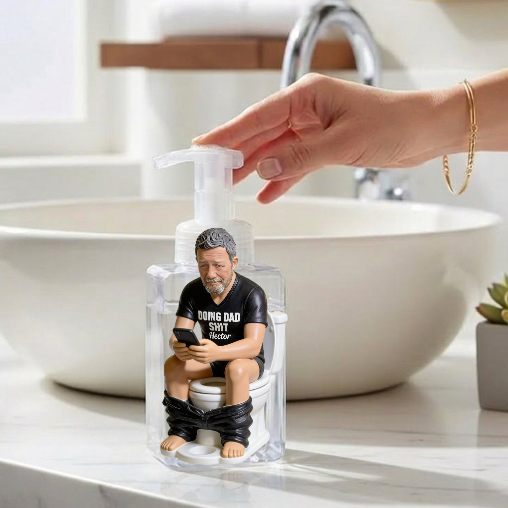 Personalized Funny Soap Dispenser – Custom Photo Pump Bottle for Kitchen & Bathroom - soufeelmy