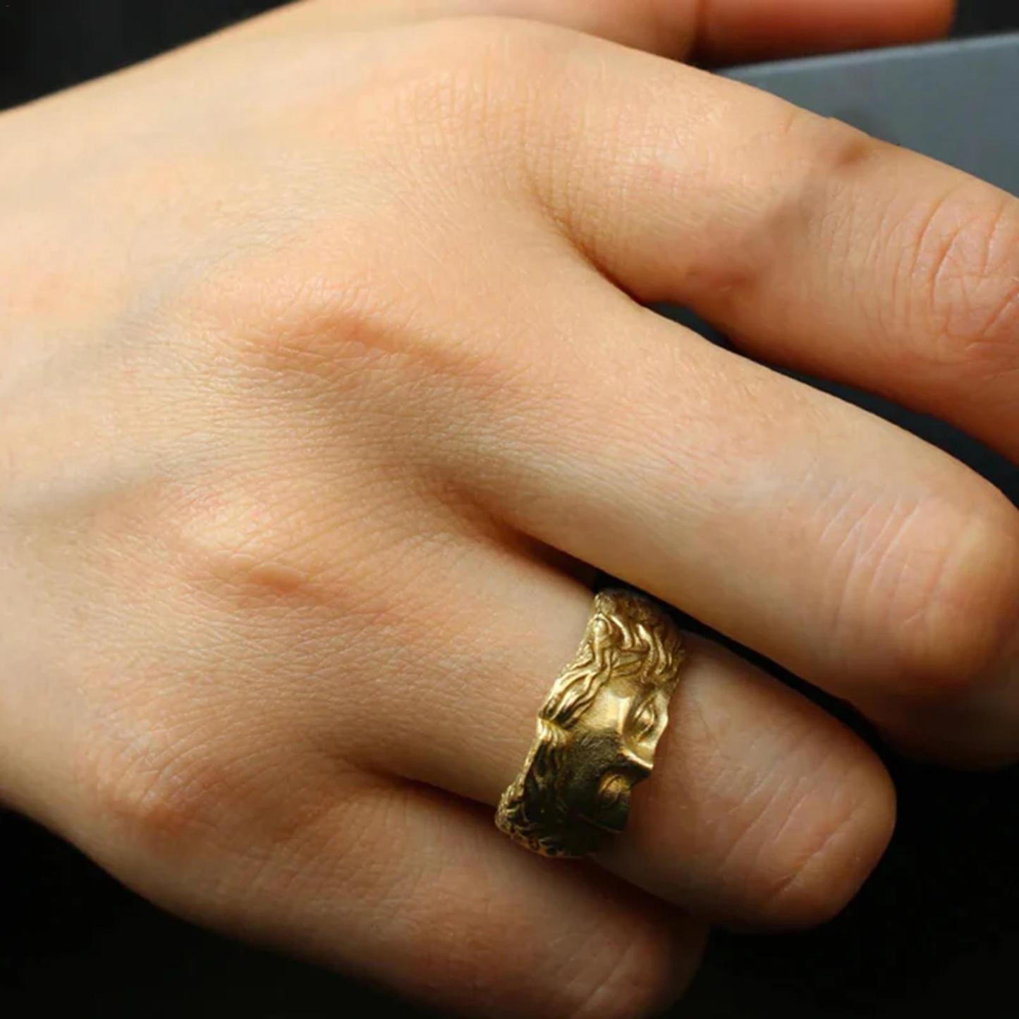 Venus Half Face Ring Gift - soufeelmy