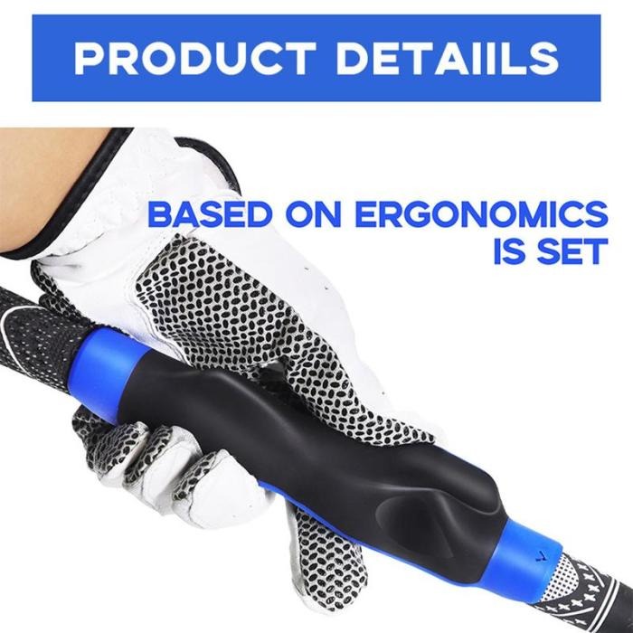 Golf Grip Trainer Fix Swing Grip Golf Grip Training Aids Fix Hand Position & Grasp Master Correct Grip Posture Golf Gifts - soufeelmy