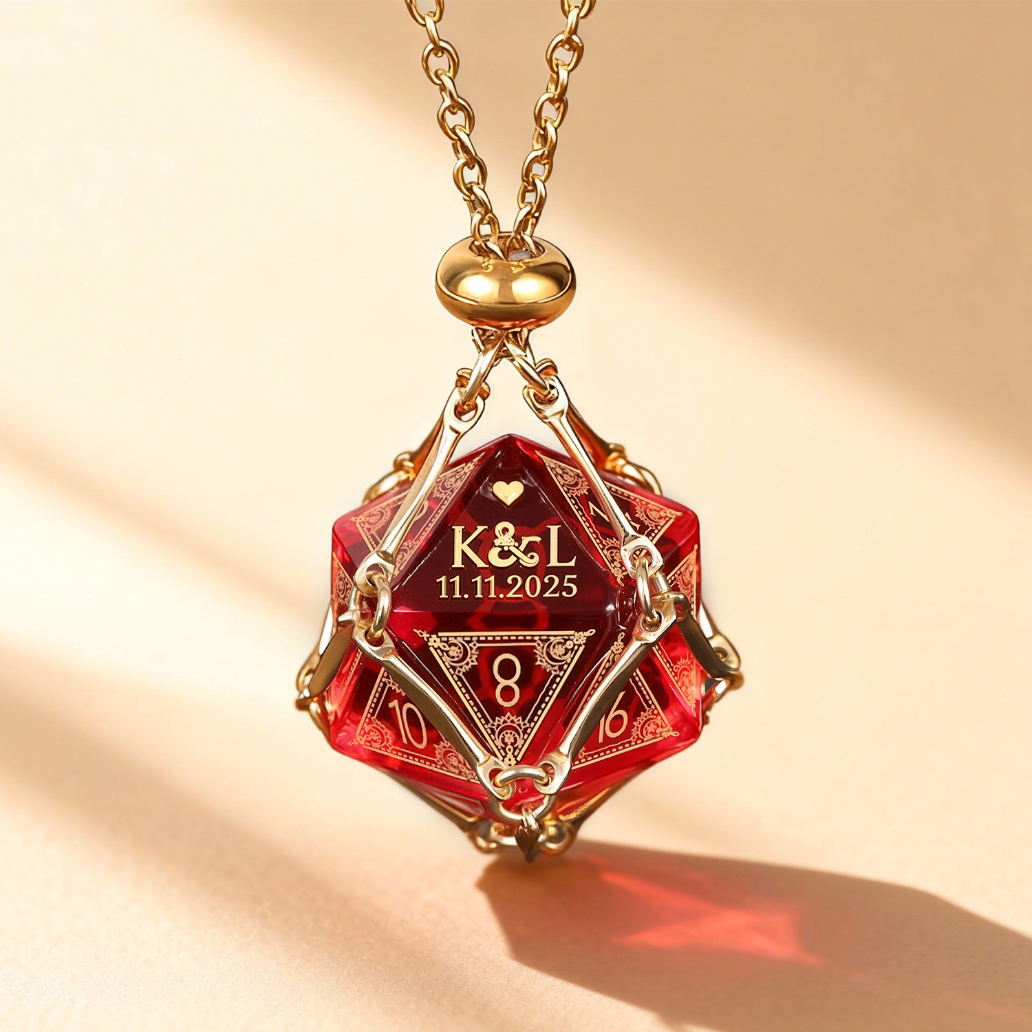 Custom Wedding Dice | Custom Dice D20 | Dungeons & Dragons | DND Dice | Stone Dice | Black Dice | Groom dice | Bride Dice | Marriage dice - soufeelau