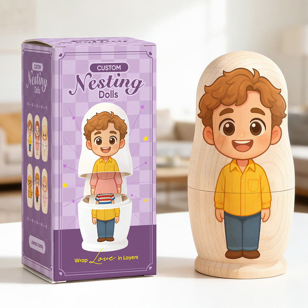 Custom Gift Box for Nesting Dolls - soufeelau