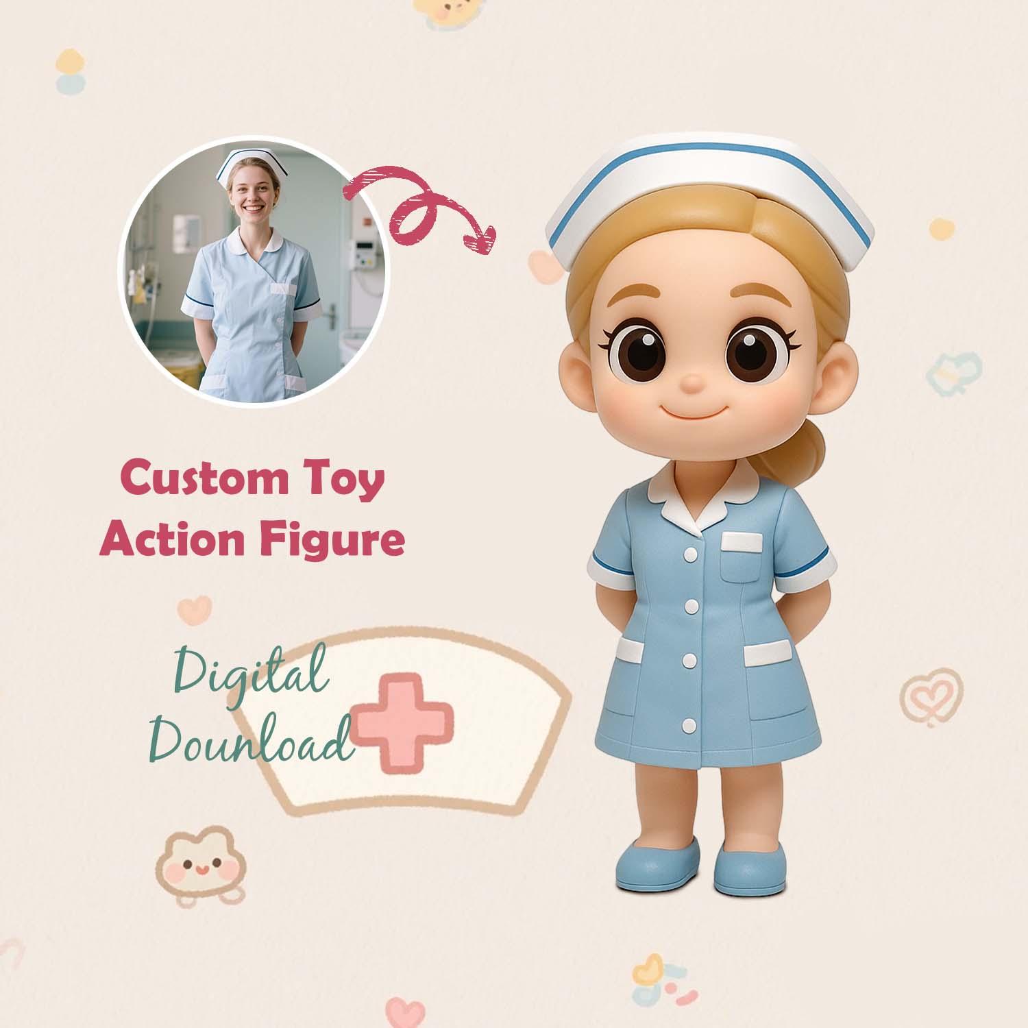 Custom Toy Figure 3D Mini Figures Personalization Photo Blind Box Gifts For Him/Her