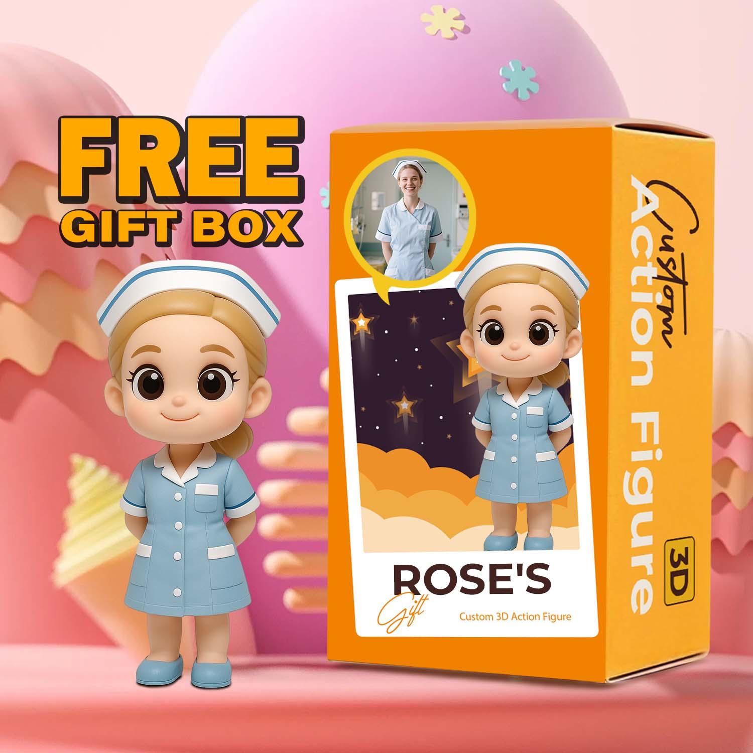 Custom Toy Figure 3D Mini Figures Personalization Photo Blind Box Gifts For Him/Her