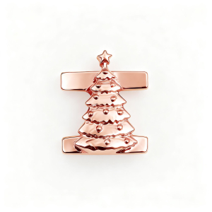 Tree Charm - Rose Gold