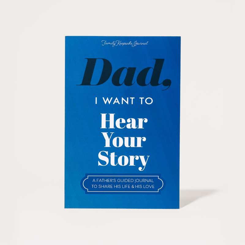 Dad I Want to Hear Your Story The Gift Your Dad Will Love Father's Day Journal Share His Personal Story - soufeelau