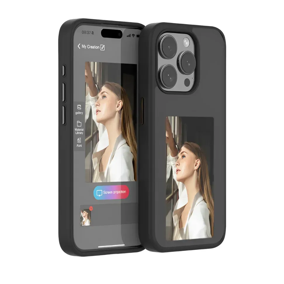 Individuality DIY Phone Case E-Ink Screen Phone Case