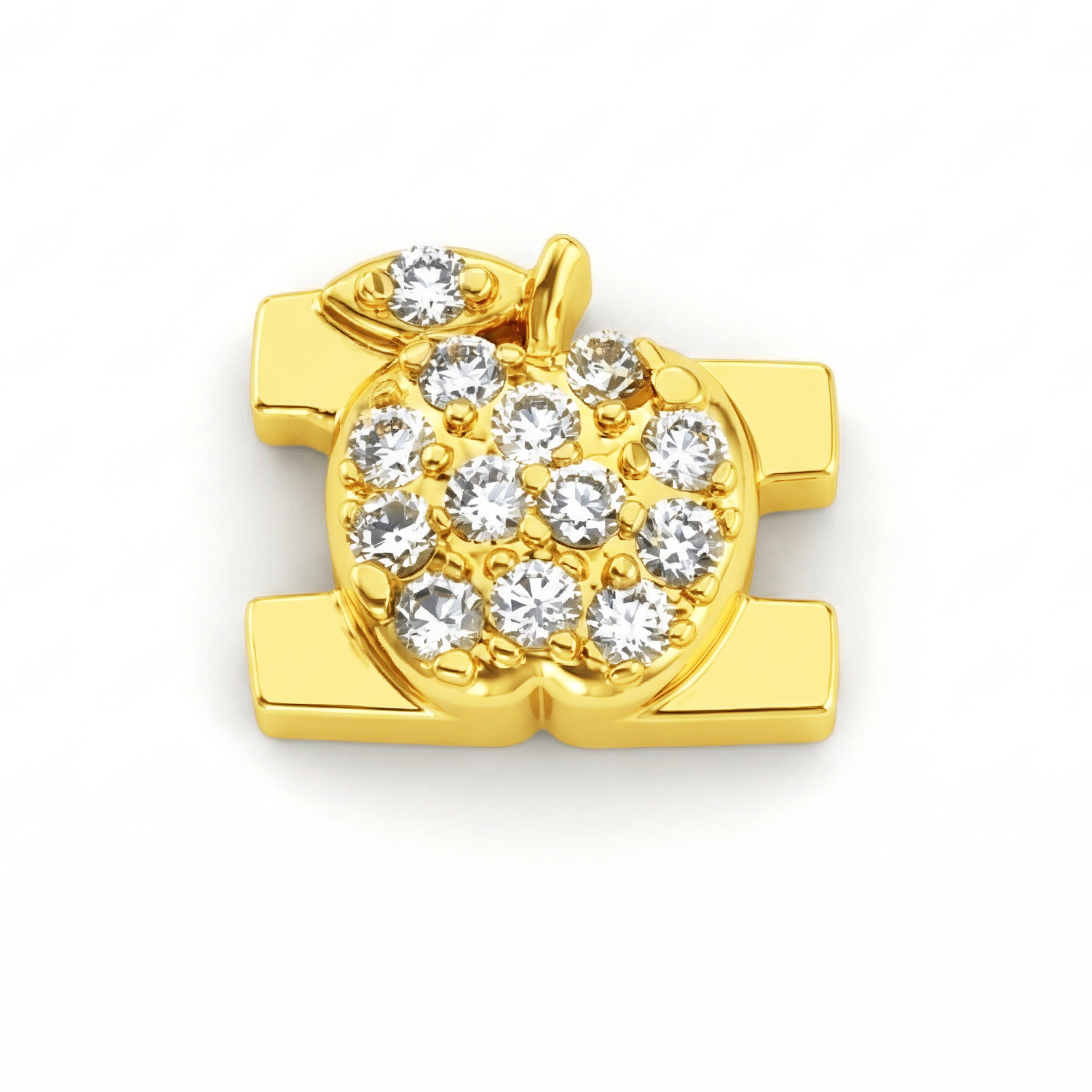 Apple Charm - Gold - soufeelau