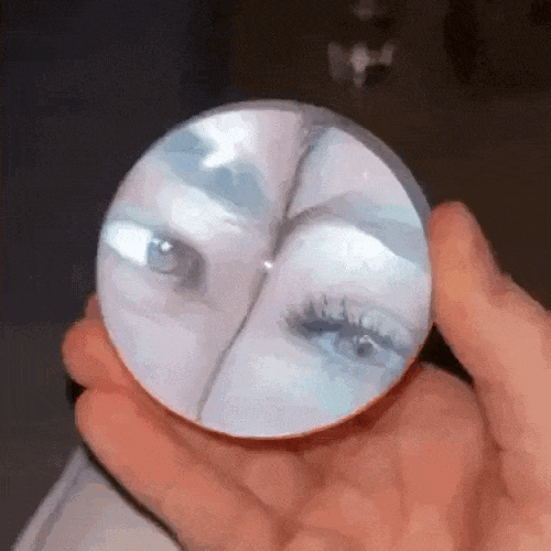 2.7inch Crystal Ball with Electronic Display DIY Video Import Possible Unique Gift for Home & Office Light-Up Sphere
