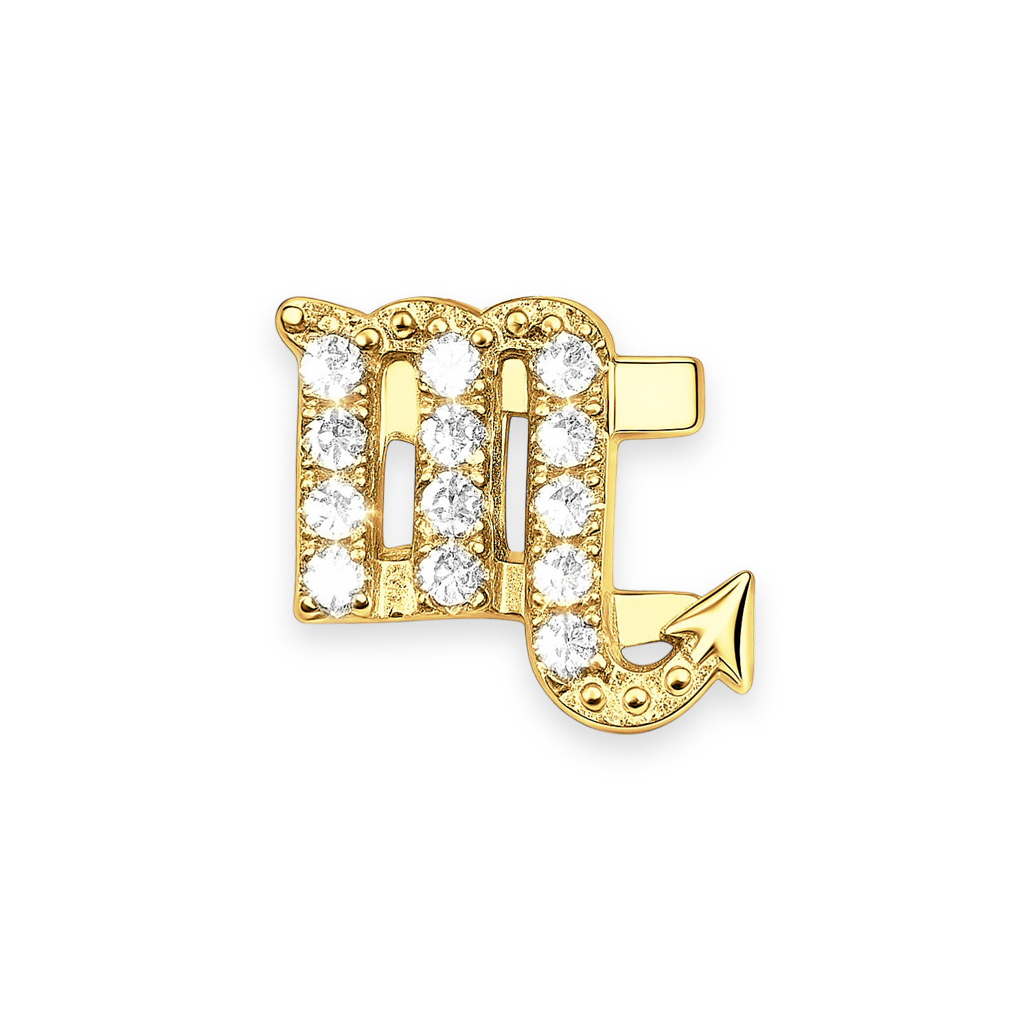 Scorpio Charm - Gold - soufeelau
